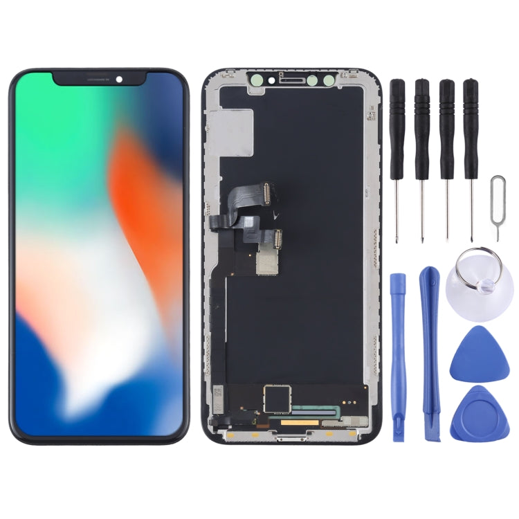 Original OLED Material LCD Screen and Digitizer Full Assembly for iPhone X - LCD Related Parts by PMC Jewellery | Online Shopping South Africa | PMC Jewellery