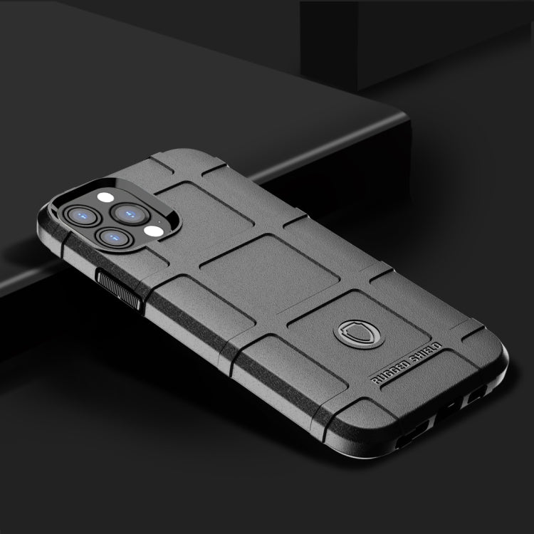 For iPhone 13 Pro Max Rugged Shield Full Coverage Shockproof TPU Case (Black) - free shipping - PMC TechLife - Order now!