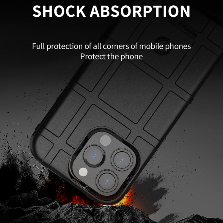 For iPhone 13 Pro Max Rugged Shield Full Coverage Shockproof TPU Case (Black) - free shipping - PMC TechLife - Order now!
