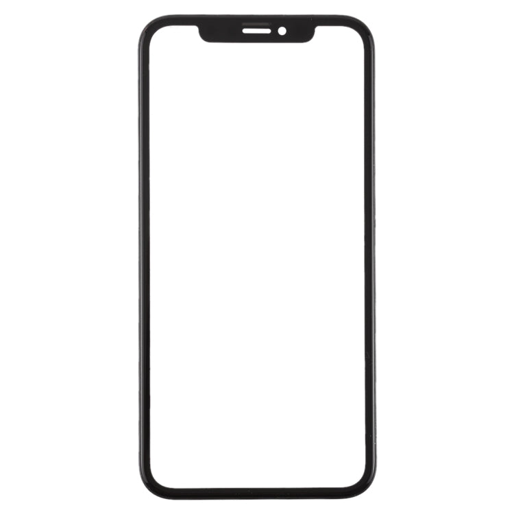 Front Screen Outer Glass Lens with Frame + OCA Optically Clear Adhesive for iPhone XR(Black) - free shipping - PMC TechLife - Order now!