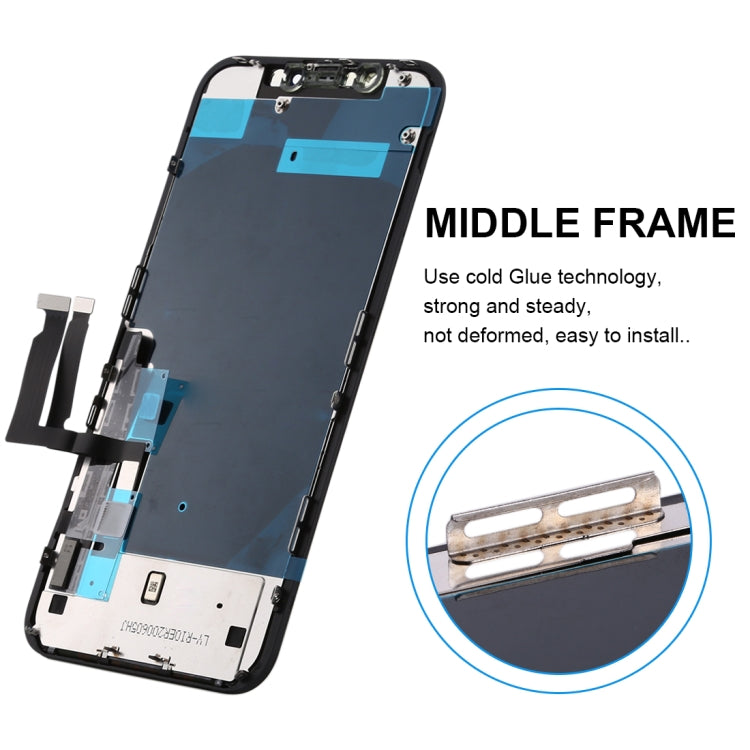 JK TFT LCD Screen for iPhone XR with Digitizer Full Assembly(Black) - LCD Related Parts by JK | Online Shopping South Africa | PMC Jewellery | Buy Now Pay Later Mobicred