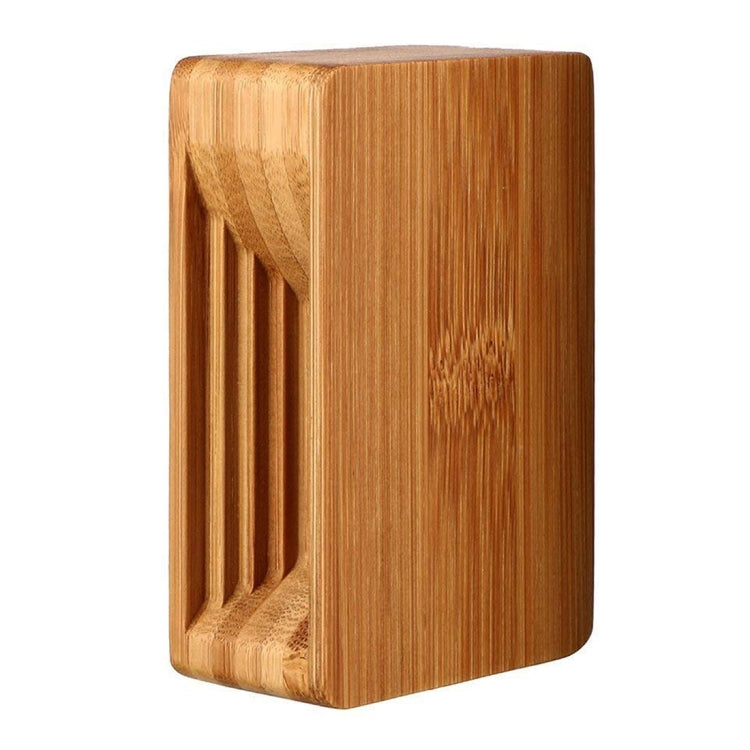 HQ-J101 Universal Bamboo Phone Desktop Stand Holder for Smart Phones within 5.5 inches - Desktop Holder by PMC Jewellery | Online Shopping South Africa | PMC Jewellery