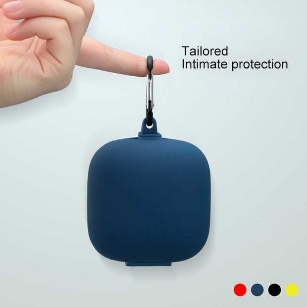 Solid Color Silicone Wireless Bluetooth Earphone Protective Case for Beats Powerbeats Pro(Light Purple) - Other Case by PMC TechLife | Online Shopping South Africa | PMC TechLife