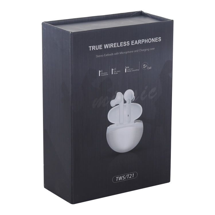 T12 TWS Ture Wireless Hi-Fi Stereo Bluetooth 5.0 Earphones with Charging Case - TWS Earphone by PMC TechLife | Online Shopping South Africa | PMC TechLife