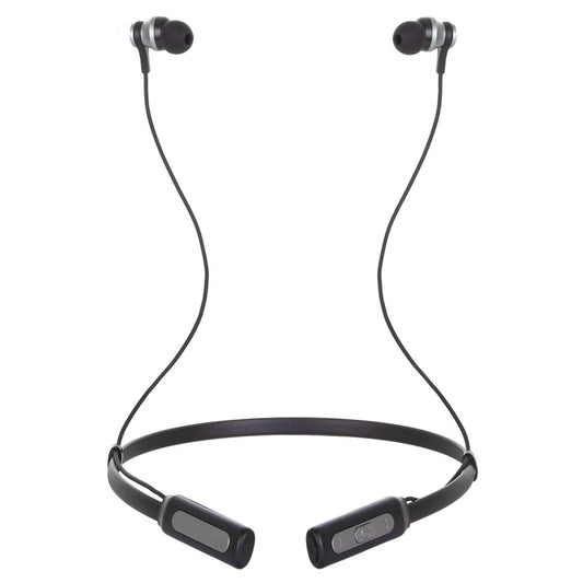 HT1 Magnetic In-Ear Wireless Bluetooth Stereo Headset(Black) - Neck-mounted Earphone by PMC Jewellery | Online Shopping South Africa | PMC Jewellery