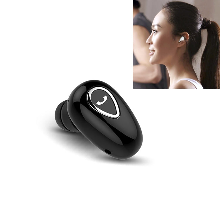 YX01 Sweatproof Bluetooth 4.1 Wireless Bluetooth Earphone, Support Memory Connection & HD Call (Black) - Bluetooth Earphone by PMC Jewellery | Online Shopping South Africa | PMC Jewellery