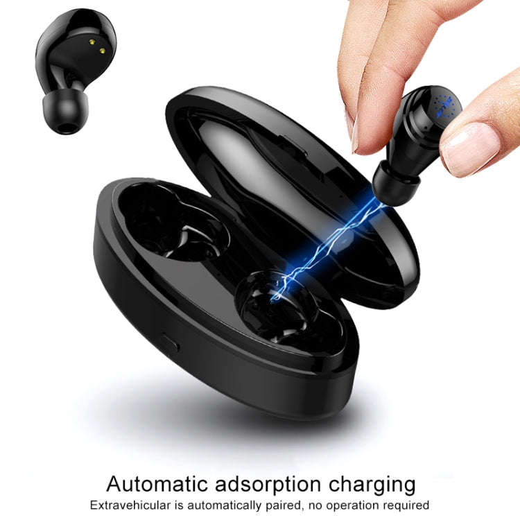 ZEALOT H19 TWS Bluetooth 5.0 Touch Wireless Bluetooth Earphone with Magnetic Charging Box, Support HD Call & Bluetooth Automatic Connection(Black) - TWS Earphone by ZEALOT | Online Shopping South Africa | PMC TechLife | Buy Now Pay Later Mobicred