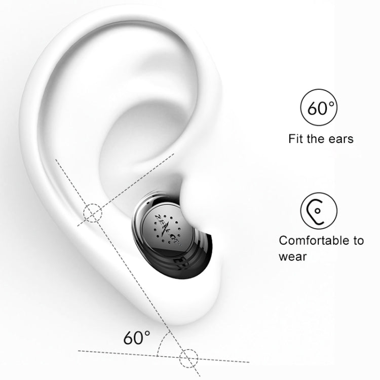ZEALOT H19 TWS Bluetooth 5.0 Touch Wireless Bluetooth Earphone with Magnetic Charging Box, Support HD Call & Bluetooth Automatic Connection(Black) - TWS Earphone by ZEALOT | Online Shopping South Africa | PMC TechLife | Buy Now Pay Later Mobicred