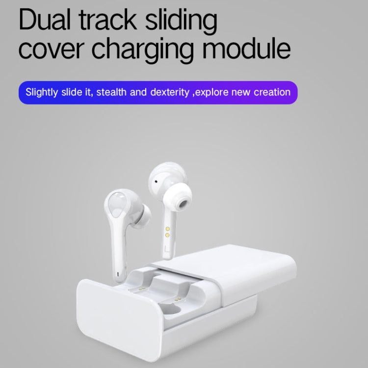 G9 Bluetooth 5.0 HIFI 3D Stereo Wireless Earphone (White) - Bluetooth Earphone by PMC TechLife | Online Shopping South Africa | PMC TechLife