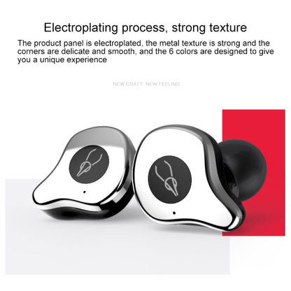 Sabbat E12 Portable In-ear Bluetooth V5.0 Earphone with Wireless Charging Box, Wireless Charging Model, For iPhone, Galaxy, Huawei, Xiaomi, HTC and Other Smartphones(Grey) - Bluetooth Earphone by Sabbat | Online Shopping South Africa | PMC Jewellery | Buy Now Pay Later Mobicred