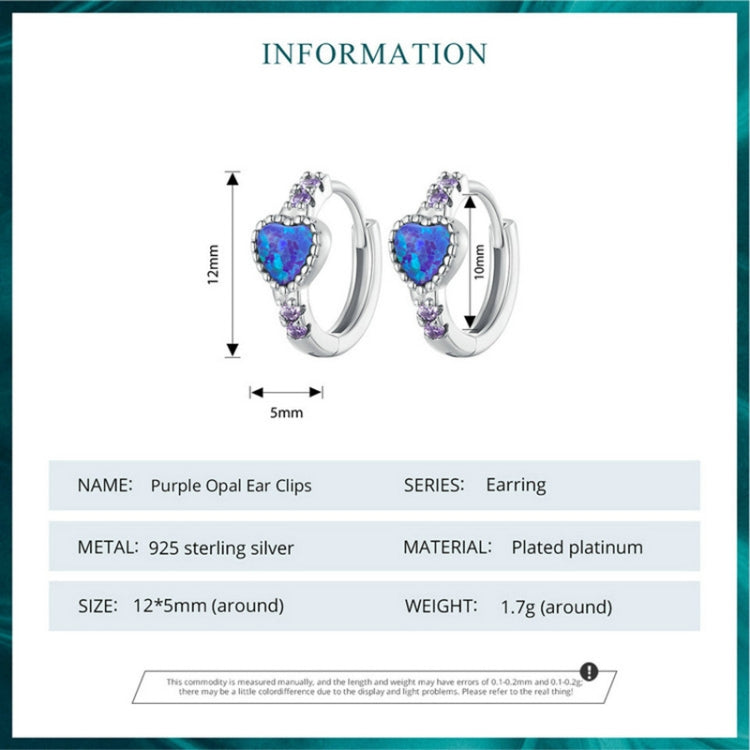 ZHS312 Sterling Silver S925 Platinum Plated Zircon Opal Earrings & Star Ring Set - Rings by PMC Jewellery | Online Shopping South Africa | PMC Jewellery