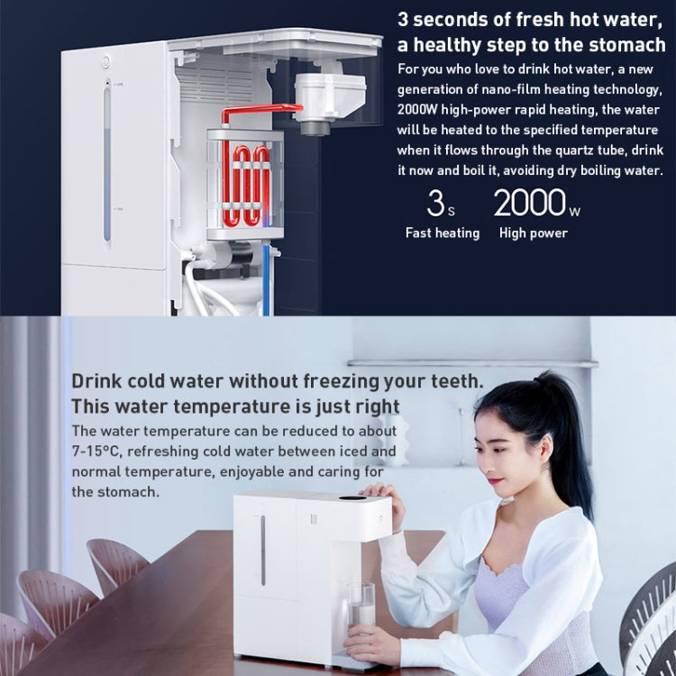 Original Xiaomi Smart 3s Instant Heating Water Dispenser 3L, CN Plug (White) - Water Purifiers & Accessories by Xiaomi | Online Shopping South Africa | PMC Jewellery | Buy Now Pay Later Mobicred