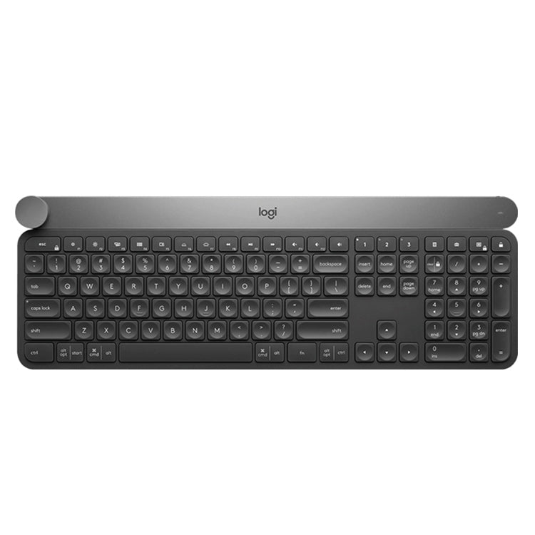 Logitech Craft Wireless Smart Bluetooth Dual Mode Silent Keyboard(Black) - Wireless Keyboard by Logitech | Online Shopping South Africa | PMC Jewellery | Buy Now Pay Later Mobicred