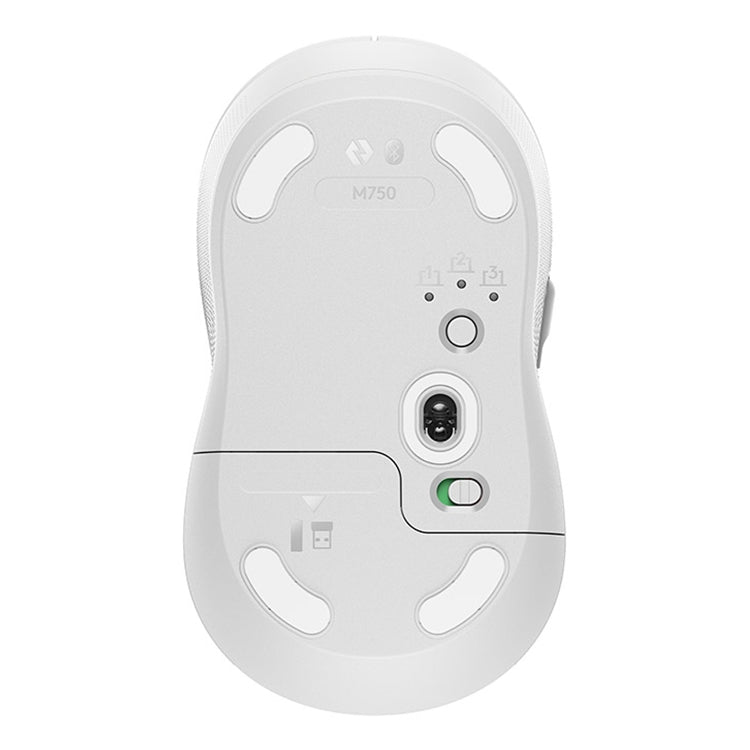 Logitech M750 2000DPI 2.4GHz Wireless Bluetooth Dual Mode Mouse (White) - free shipping - PMC TechLife - Order now!