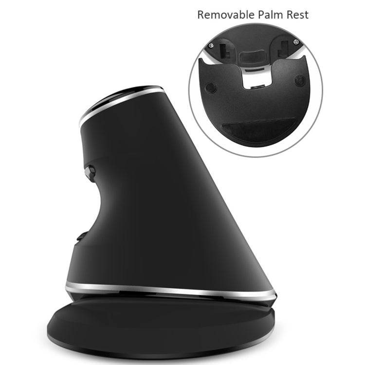 DELUX M618 Plus 2.4G 1600DPI Wireless Portable Vertical Ergonomic Mouse - free shipping - PMC TechLife - Order now!