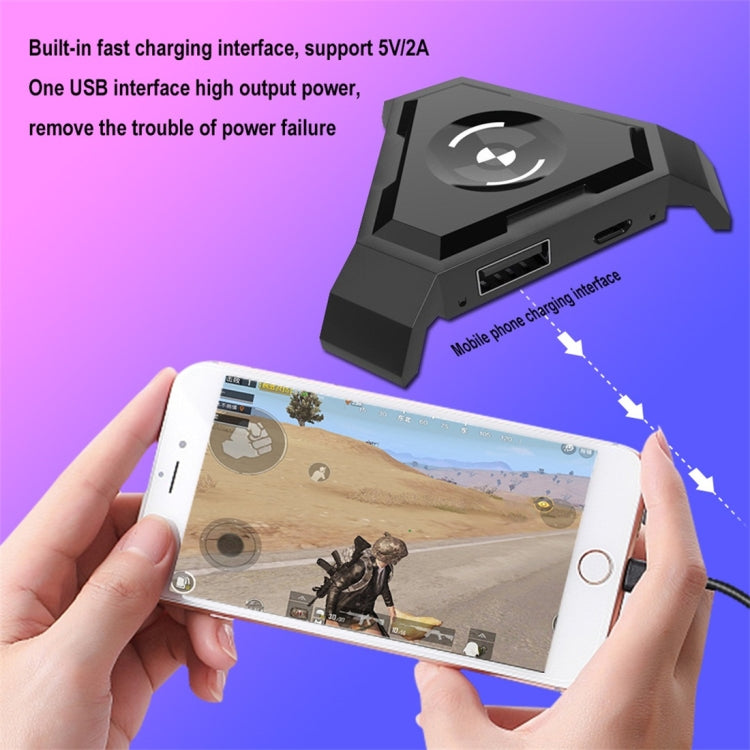 HXSJ P5 Bluetooth 4.1 Keyboard Mouse Bluetooth Gaming Converter, Can Not Be Pressed Version(Black) - free shipping - PMC TechLife - Order now!