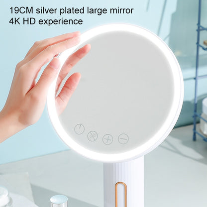 Smart LED Desktop Makeup Mirror with Fill Light, White Light (Black) - Mirror by PMC Jewellery | Online Shopping South Africa | PMC Jewellery