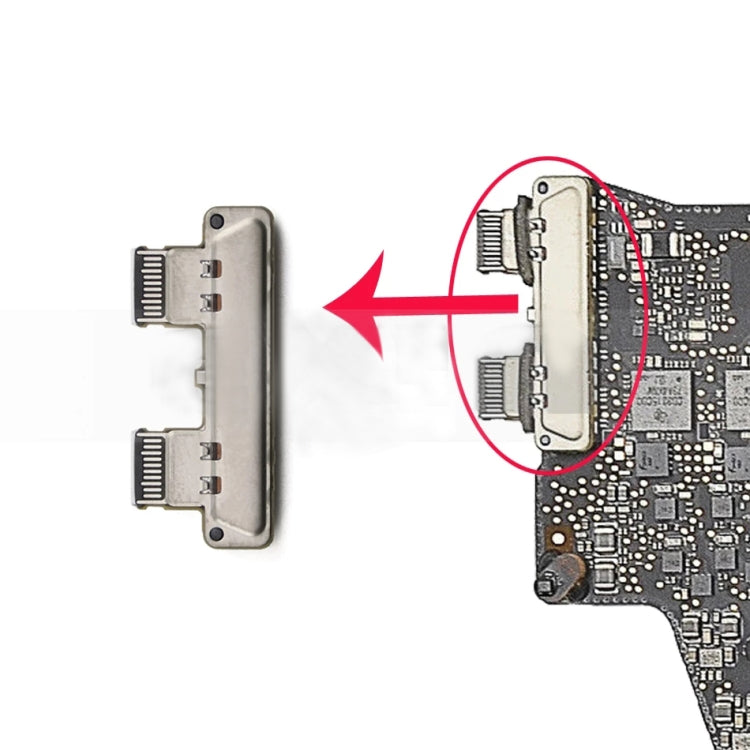 DC Power Jack for Macbook Pro Retina 13 inch A1708 - Power Board by PMC TechLife | Online Shopping South Africa | PMC TechLife