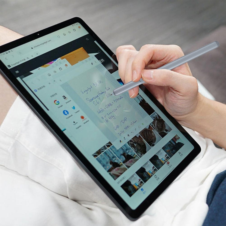High Sensitivity Stylus Pen For Samsung Galaxy Tab S6 / T860 /T865(Grey) - Stylus Pen by PMC TechLife | Online Shopping South Africa | PMC TechLife | Buy Now Pay Later Mobicred