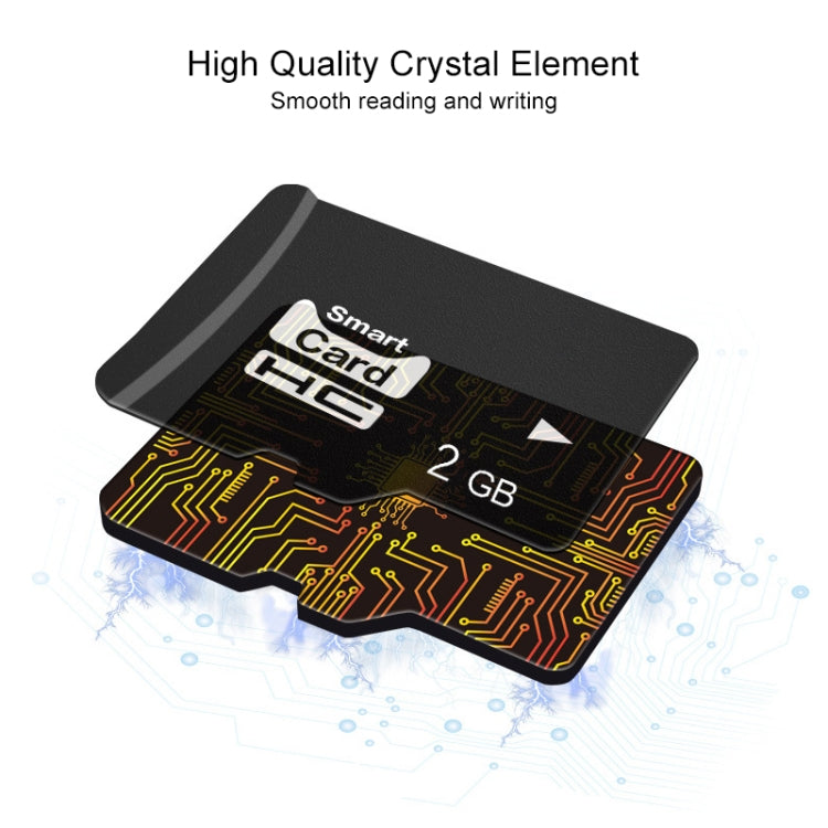 eekoo 2GB CLASS 4 TF(Micro SD) Memory Card - Micro SD Card by eekoo | Online Shopping South Africa | PMC TechLife | Buy Now Pay Later Mobicred