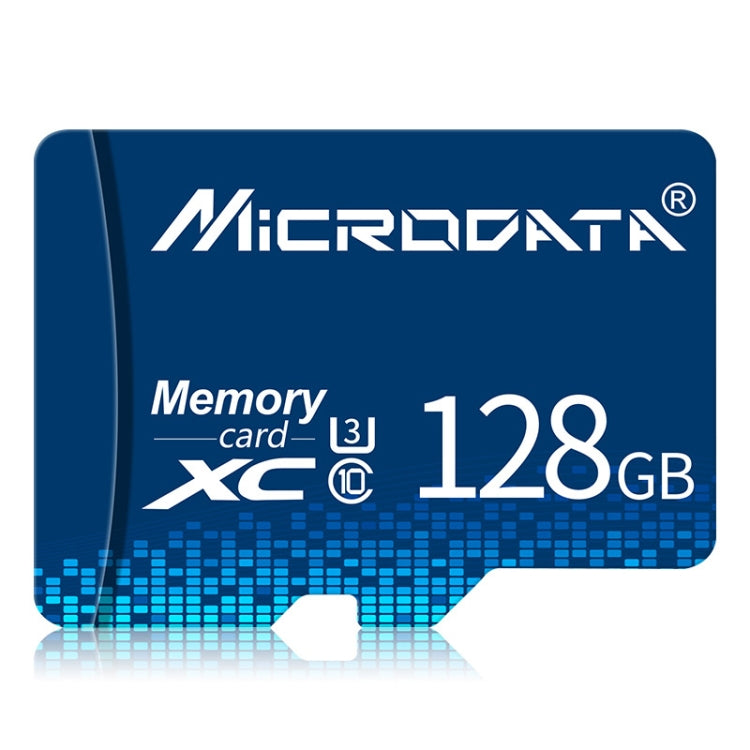 MICRODATA 128GB U3 Blue TF(Micro SD) Memory Card - free shipping - PMC TechLife - Order now!