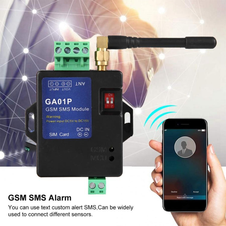 GA01P Mini Smart Power-off GSM SMS Phone Alarm Module - Module by PMC Jewellery | Online Shopping South Africa | PMC Jewellery