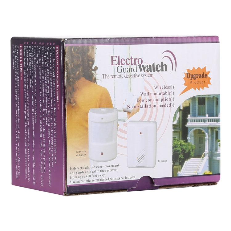 F622-108 Upgraded Version Good Safe Wireless Electro Guard Watch Remote Detective System Kit for Home Office, 1 x Receiver + 1 x  Detector - free shipping - PMC TechLife - Order now!