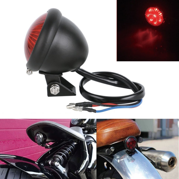 Speedpark 12V Motorcycle Modified Tail Light Brake Light for Harley(Black) - free shipping - PMC TechLife - Order now!