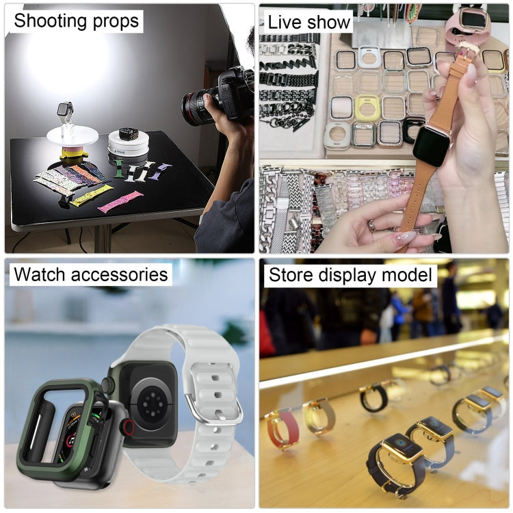 For Apple Watch Series 7 45mm Black Screen Non-Working Fake Dummy Display Model (Black) - Watch Model by PMC TechLife | Online Shopping South Africa | PMC TechLife