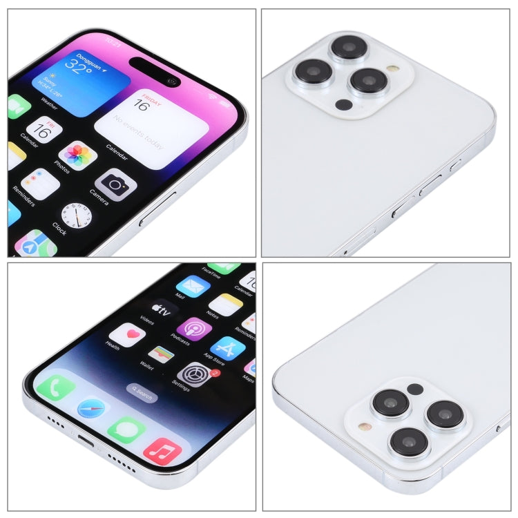For iPhone 14 Pro Max Color Screen Non-Working Fake Dummy Display Model (Silver) - For iPhone & iPad by PMC TechLife | Online Shopping South Africa | PMC TechLife