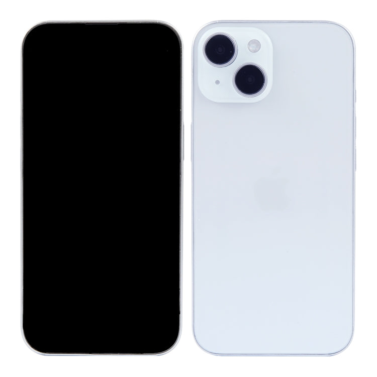 For iPhone 15 Black Screen Non-Working Fake Dummy Display Model (White) - For iPhone & iPad by PMC Jewellery | Online Shopping South Africa | PMC Jewellery