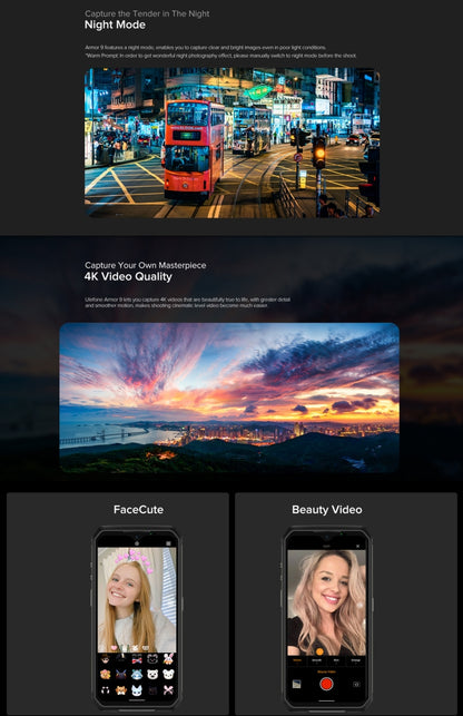 Ulefone Armor 9 Rugged Phone, Thermal Imaging Camera, 8GB+128GB - Ulefone by Ulefone | Online Shopping South Africa | PMC Jewellery | Buy Now Pay Later Mobicred