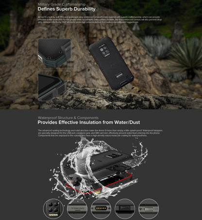 Ulefone Armor 9 Rugged Phone, Thermal Imaging Camera, 8GB+128GB - Ulefone by Ulefone | Online Shopping South Africa | PMC Jewellery | Buy Now Pay Later Mobicred