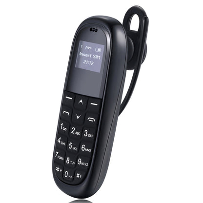 AIEK KK1 Mini Mobile Phone, English Keyboard, Hands Free Bluetooth Dialer Headphone, MTK6261DA, Anti-Lost, Single SIM, Network: 2G(Black) - Others by AIEK | Online Shopping South Africa | PMC Jewellery | Buy Now Pay Later Mobicred