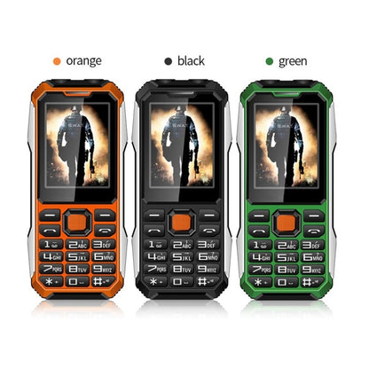 A6 4G Full Network Triple Proofing Elder Phone, Waterproof Shockproof Dustproof, 6800mAh Battery, 2.4 inch, 21 Keys, LED Flashlight, FM, SOS, Dual SIM, Network: 4G(Green) - Others by PMC Jewellery | Online Shopping South Africa | PMC Jewellery