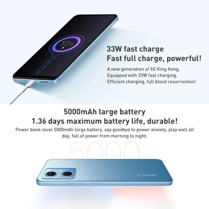 Xiaomi Redmi Note 12 5G, 48MP Camera, 8GB+128GB, Dual Back Cameras, 5000mAh Battery, Side Fingerprint Identification, 6.67 inch MIUI 13 Qualcomm Snapdragon 4 Gen1 Octa Core up to 2.0GHz, Network: 5G, Dual SIM, IR, Not Support Google Play(White) - Xiaomi Redmi by Xiaomi | Online Shopping South Africa | PMC Jewellery | Buy Now Pay Later Mobicred