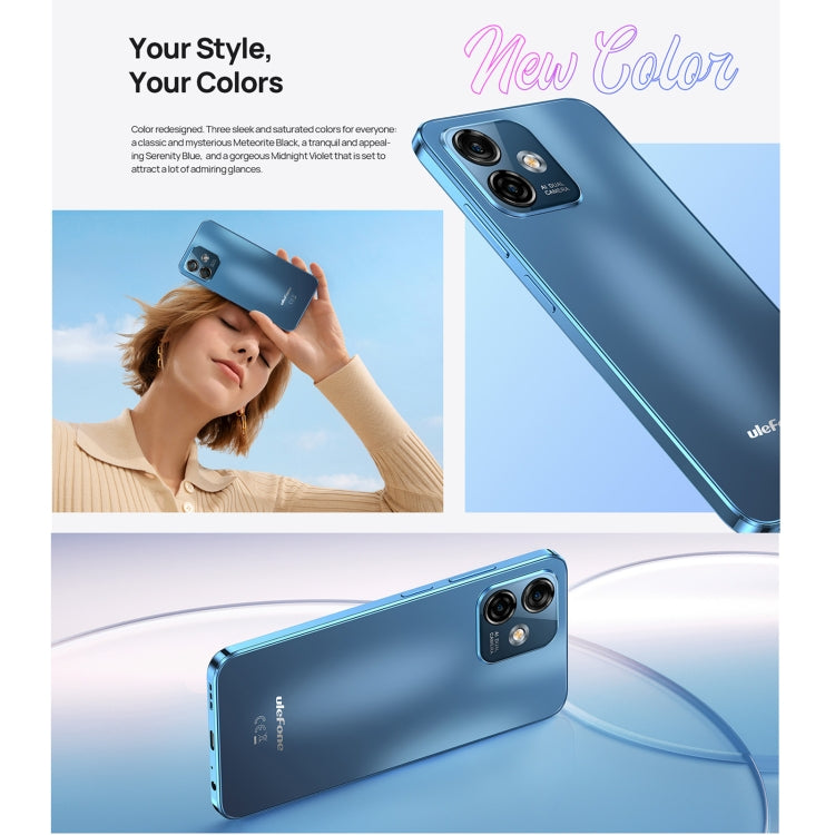 Ulefone Note 16 Pro, 8GB+128GB, Dual Back Cameras, Face ID & Side Fingerprint Identification, 4400mAh Battery, 6.52 inch Android 13 Unisoc T606 OctaCore up to 1.6GHz, Network: 4G, Dual SIM, OTG(Purple) - Ulefone by Ulefone | Online Shopping South Africa | PMC Jewellery | Buy Now Pay Later Mobicred