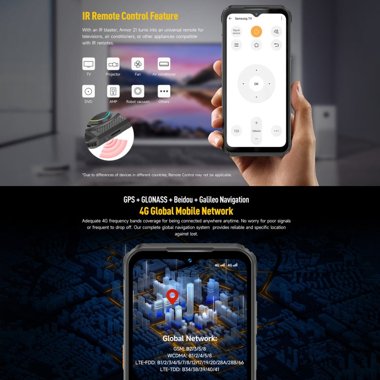 Ulefone Armor 21 Rugged Phone, Night Vision, 8GB+256GB - Ulefone by Ulefone | Online Shopping South Africa | PMC Jewellery | Buy Now Pay Later Mobicred
