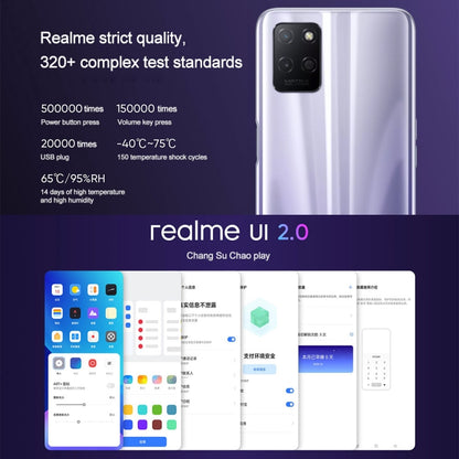 Realme V11s 5G, 4GB+128GB, Dual Back Cameras, Side Fingerprint Identification, 5000mAh Battery, 6.5 inch Realme UI 2.0 / Android 11 MediaTek Dimensity 810 Octa Core up to 2.4GHz, Network: 5G, Support Google Play(Twilight Purple) - OPPO by Realme | Online Shopping South Africa | PMC Jewellery | Buy Now Pay Later Mobicred