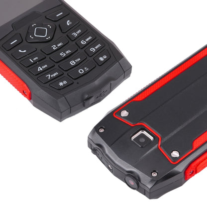 Rugtel R1C Rugged Phone, IP68 Waterproof Dustproof Shockproof, 2.4 inch, MTK6261D, 2000mAh Battery, SOS, FM, Dual SIM(Red) - Others by Rugtel | Online Shopping South Africa | PMC Jewellery