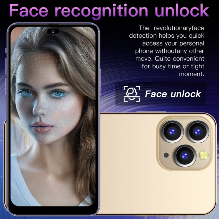 i14 Pro Max / H208A, 3GB+32GB, 6.5 inch Dynamic Island Screen, Face Identification, Android 8.1 MTK6753 Octa Core, Network: 4G (Green) - free shipping - PMC TechLife - Order now!