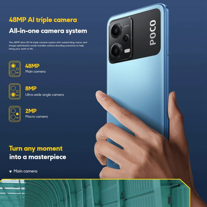 Xiaomi POCO X5 5G Global EU Version, 48MP Camera, 8GB+256GB - Xiaomi MI by Xiaomi | Online Shopping South Africa | PMC Jewellery | Buy Now Pay Later Mobicred