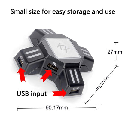 MKX401 For Switch / Xbox / PS4 / PS3 Gaming Controllor Gamepad Keyboard Mouse Adapter Converter - Converter & Adapter by PMC Jewellery | Online Shopping South Africa | PMC Jewellery | Buy Now Pay Later Mobicred