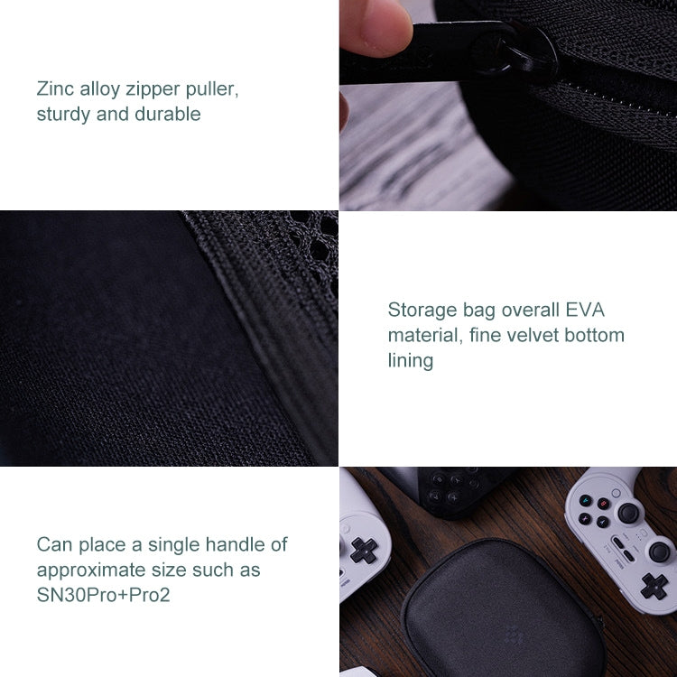 8Bitdo Gamepad Storage Bag for SN30 PRO 2 / SN30 PRO+(Black) - Other Accessories by 8BitDo | Online Shopping South Africa | PMC Jewellery