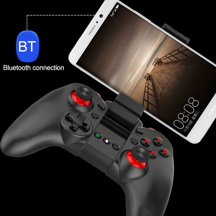 MB-838(X5Plus) Bluetooth 4.0 + 2.4G Wireless Dual-mode Gamepad with Retractable Bracket, Support Android / IOS Direct Connection and Direct Play - Controller Gamepad by PMC Jewellery | Online Shopping South Africa | PMC Jewellery