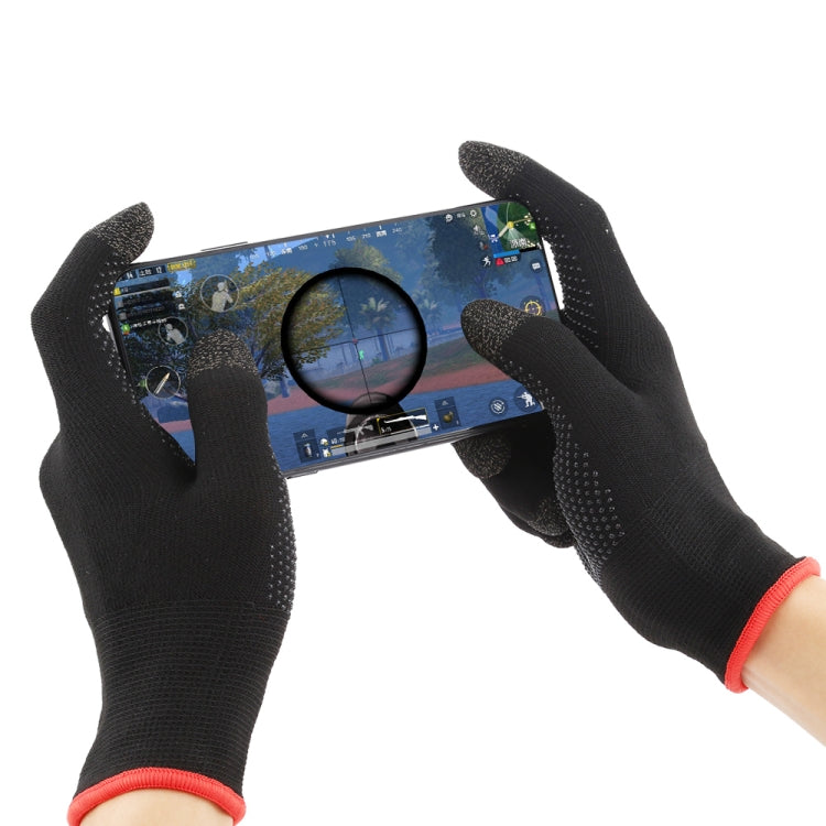 A Pair Nylon + Conductive Fiber Non-slip Sweat-proof Touch Screen Breathable E-sport Gloves - Gaming Finger Sleeves by PMC Jewellery | Online Shopping South Africa | PMC Jewellery