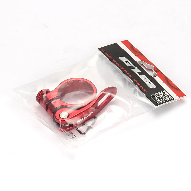 GUB CX-18 31.8mm Aluminum Ultralight Bicycle Seat Post Clamp(Titanium Color) - Pipe clamps by GUB | Online Shopping South Africa | PMC TechLife | Buy Now Pay Later Mobicred