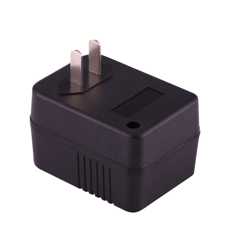 110V to 220V 50W AC Power Socket Adapter,  EU/US Plug to US Plug(Black) - Plug Adaptor by PMC TechLife | Online Shopping South Africa | PMC TechLife