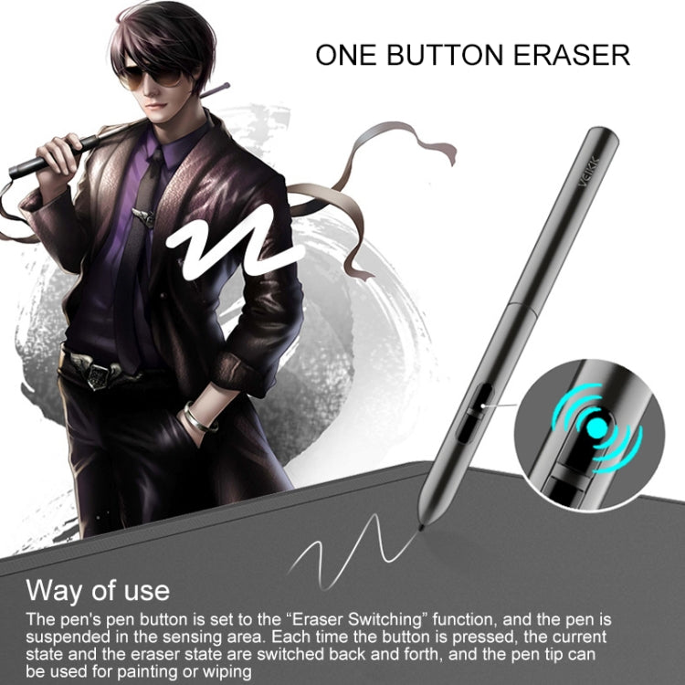 VEIKK A30 10x6 inch 5080 LPI Smart Touch Electronic Graphic Tablet, with Type-c Interface - free shipping - PMC TechLife - Order now!