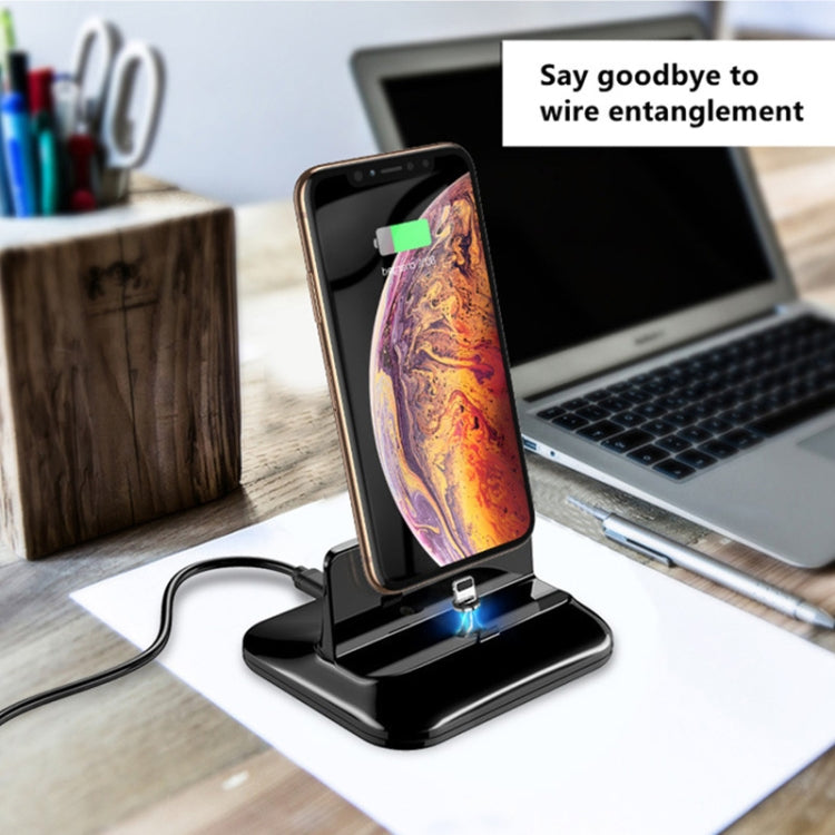 XBX-02 3 in 1 8 Pin + USB-C / Type-C + Micro USB Plug Magnetic Charging Base - Multifunction Charger by PMC Jewellery | Online Shopping South Africa | PMC Jewellery